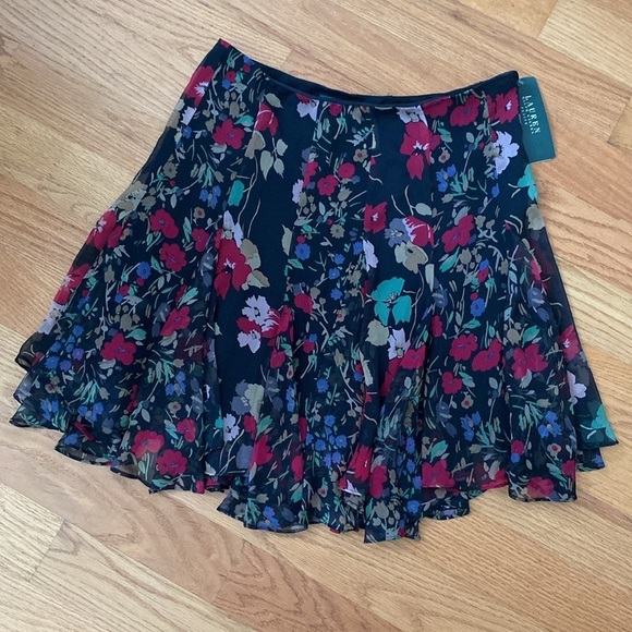 Ralph Lauren Floral Skirt - Picture 3 of 5